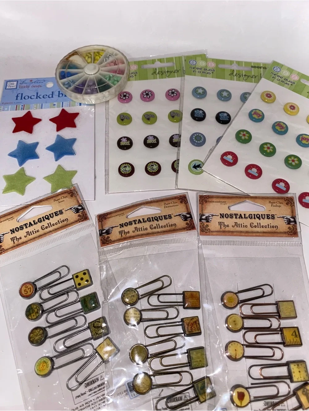 Large Bundle of Scrapbooking Supplies